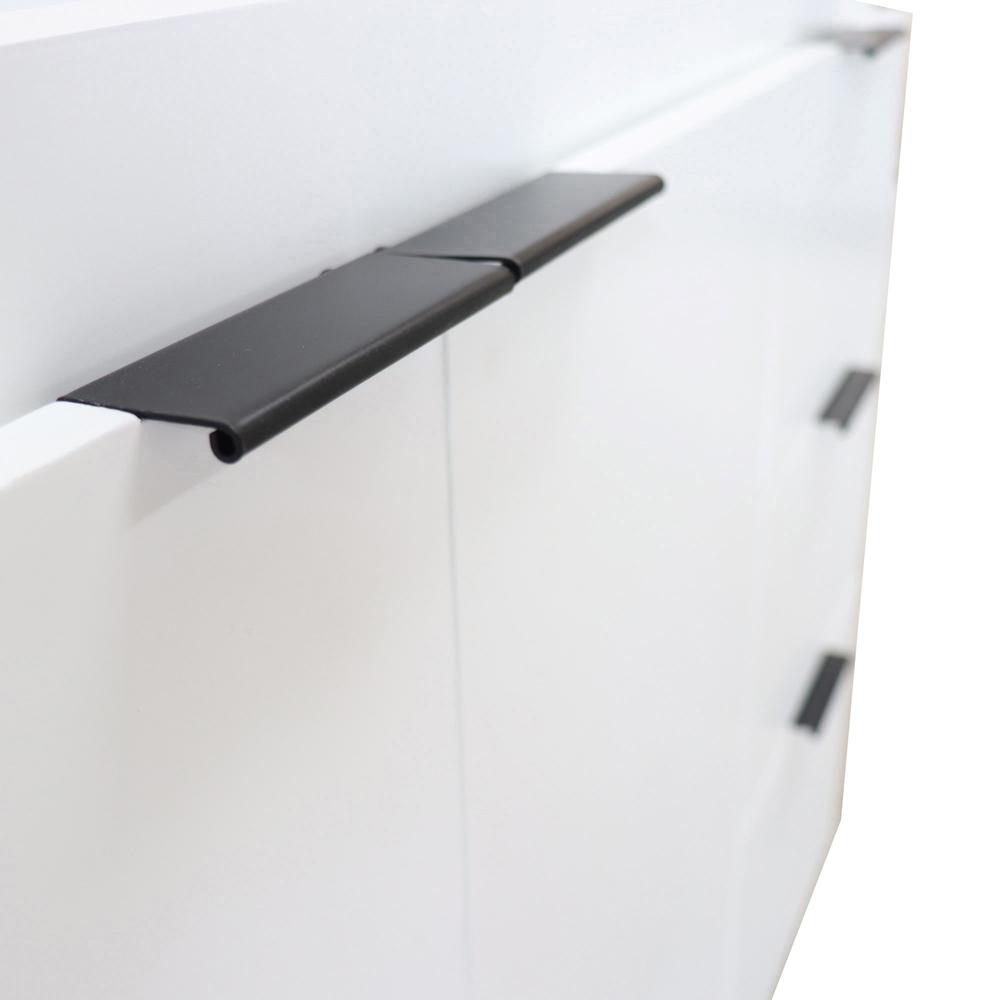 38.5 in. Single Sink Vanity in White - Cabinet Only. Picture 4