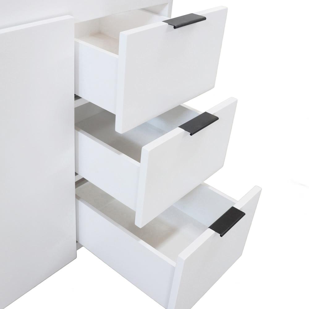 38.5 in. Single Sink Vanity in White - Cabinet Only. Picture 14