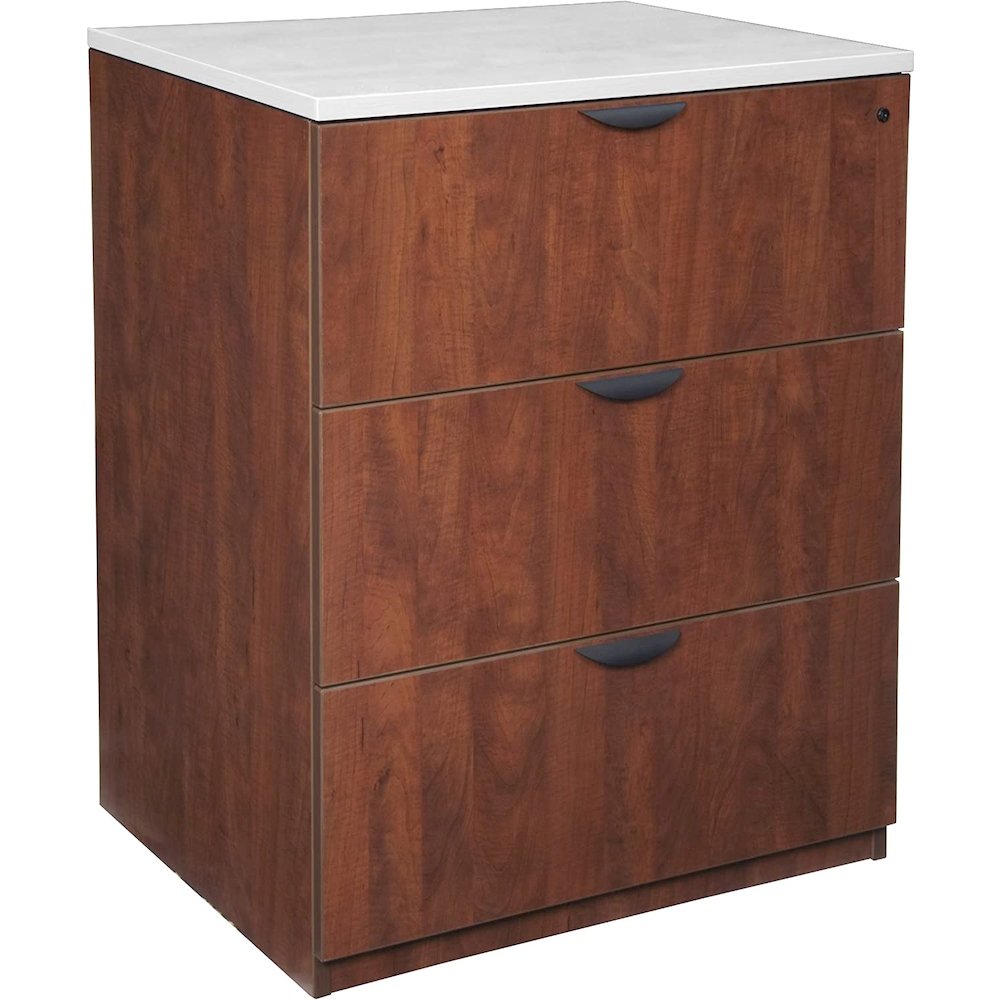 Legacy Stand Up Lateral File (w/o Top)- Cherry. Picture 1