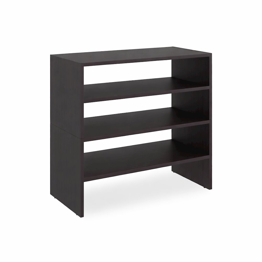 Houston Modern Shoe Rack Stylish Design for Bedroom and Hallway, Wengue. Picture 1