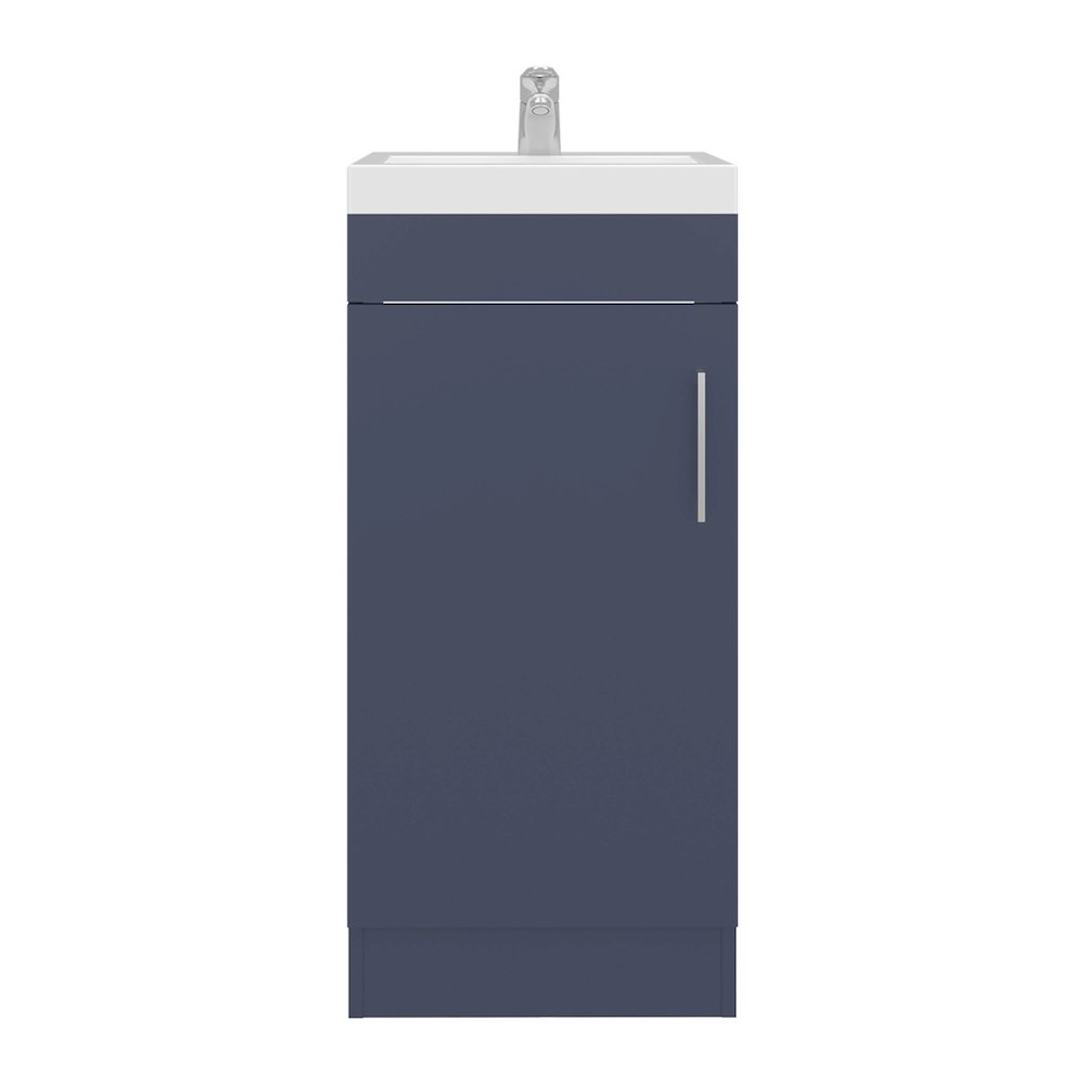 Madrid Bathroom Vanity in Melamine with 1 Door. Picture 1