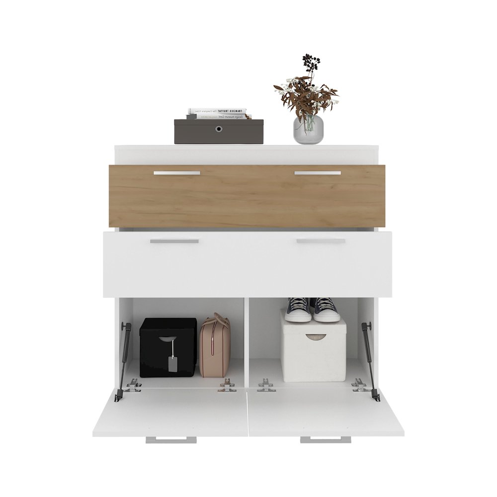 Vangoh Modern Storage Cabinet with Drawers and Concealed Storage. Picture 7