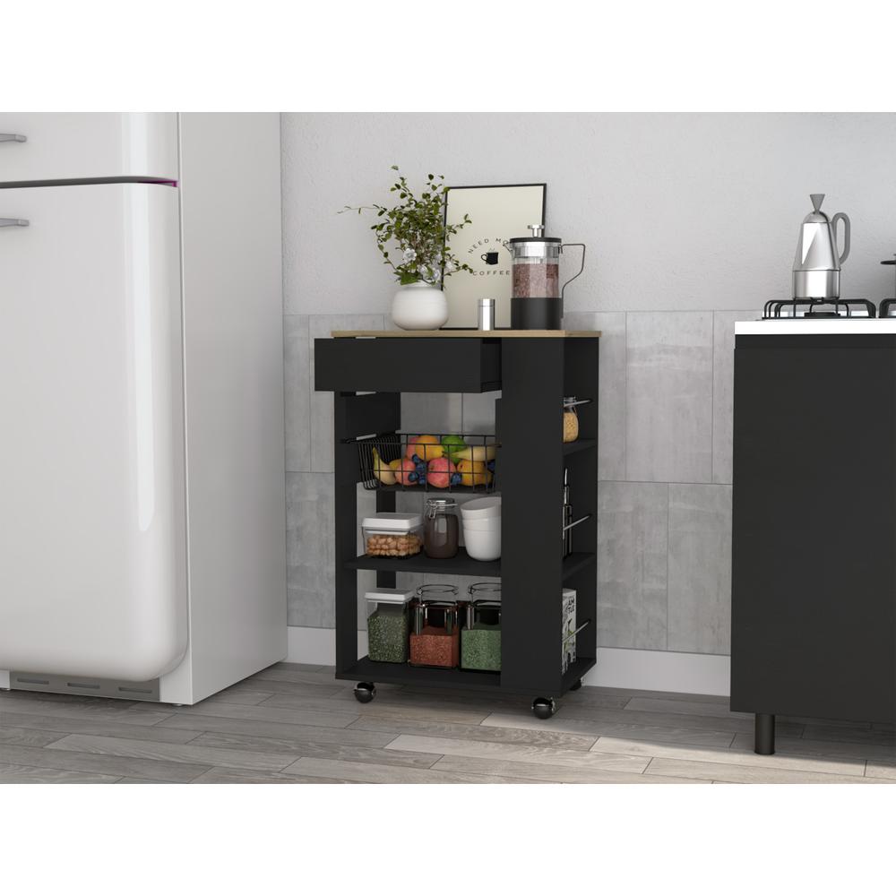 Shelton Kitchen Cart. Picture 3