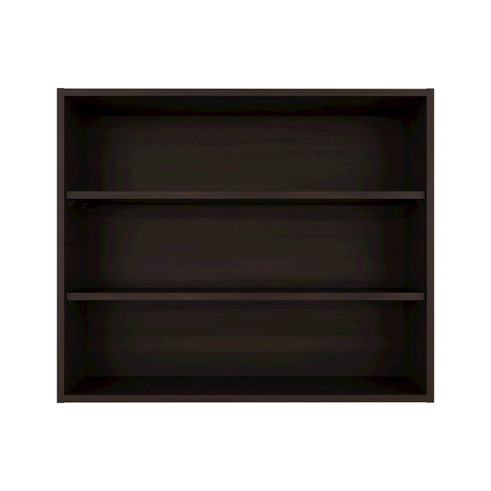 Sawgrass Writing Computer Desk, Hutch, Four Shelves, Stained Walnut. Picture 5