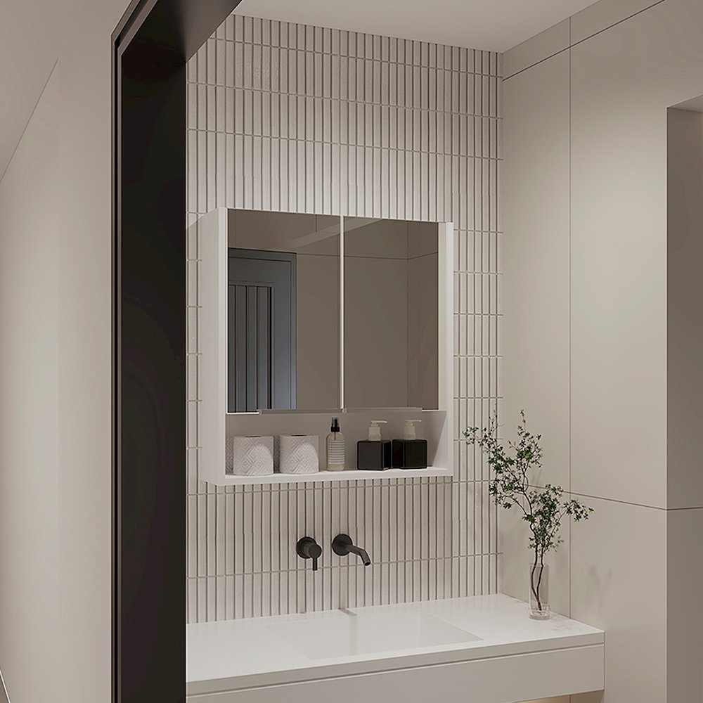 Ozark 24" Medicine cabinet with mirror. Picture 6
