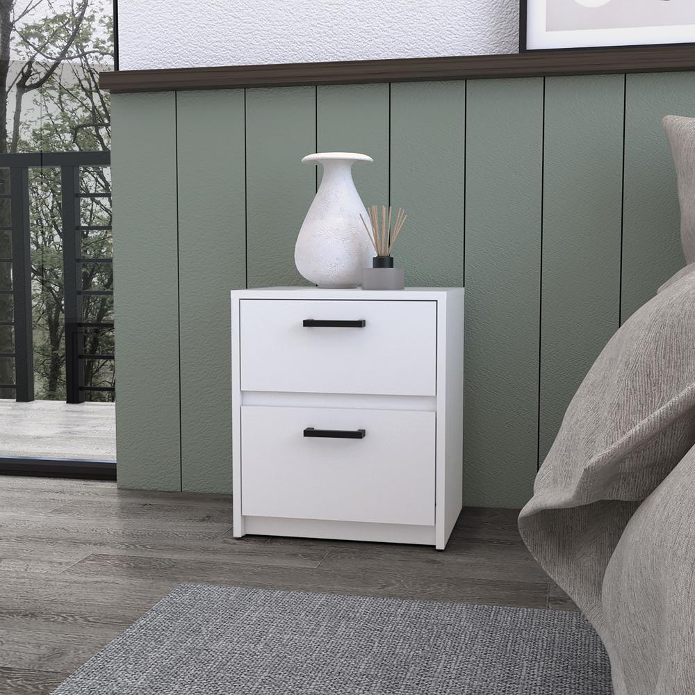 Myrtle 2 Drawers Nightstand. Picture 4