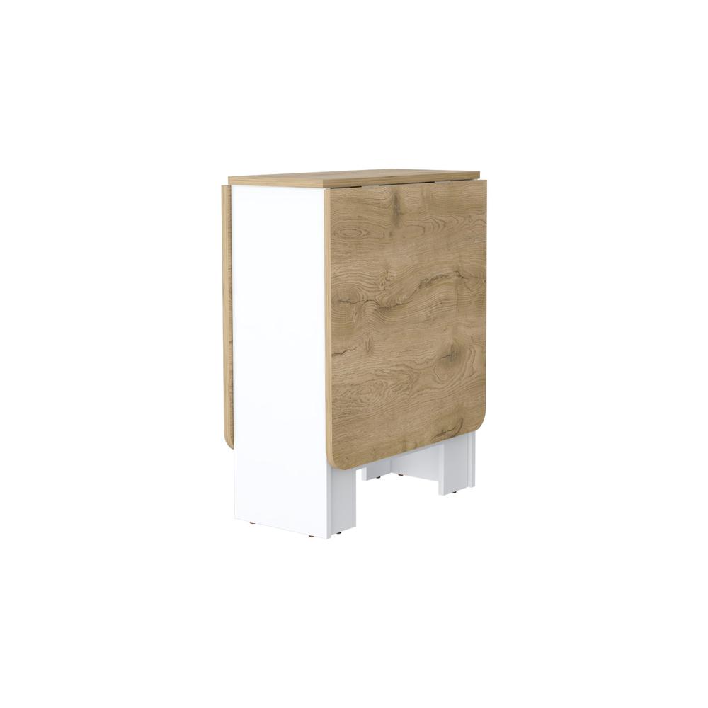 Kailua Folding Dining Table, Space-Saving, Foldable in 3 Forms. Picture 1