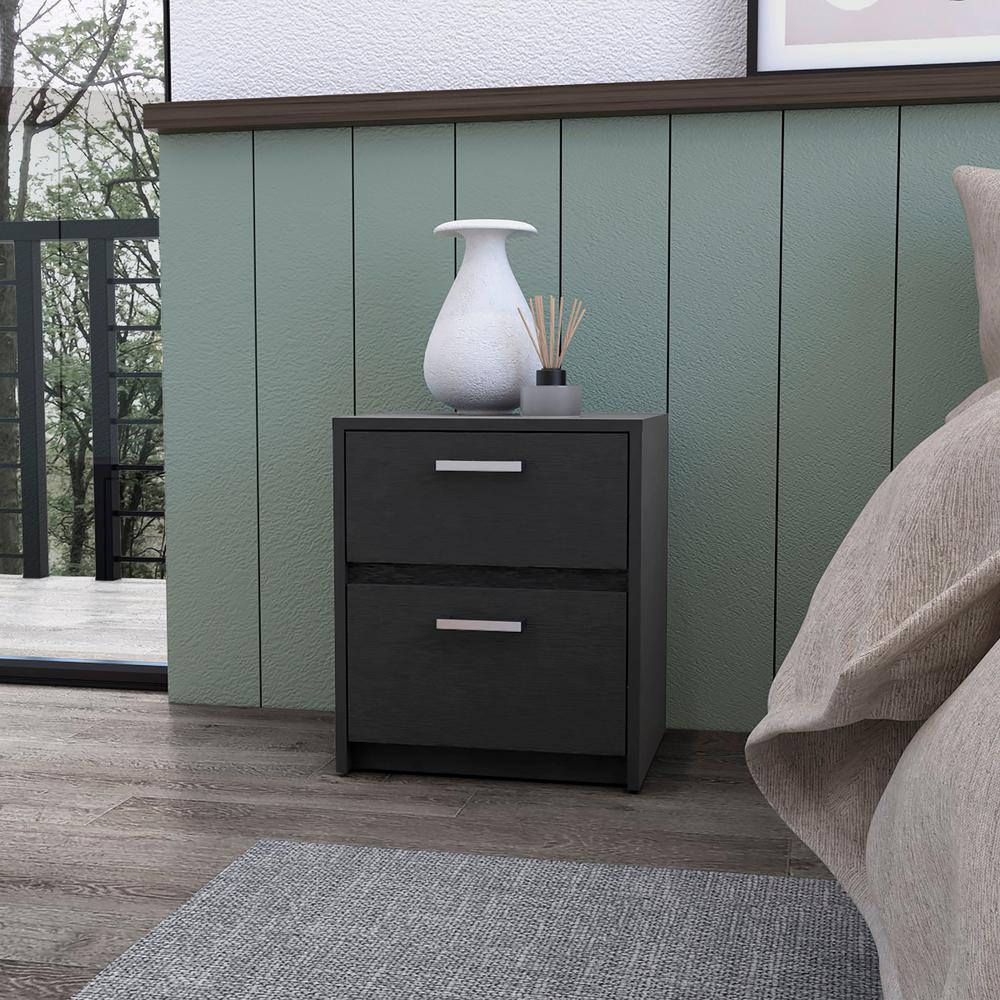Myrtle 2 Drawers Nightstand. Picture 4