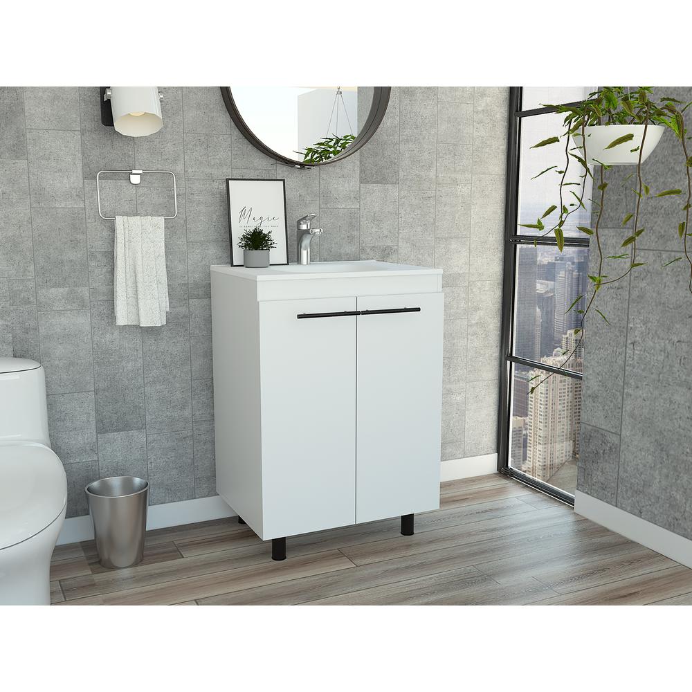 Selma 60" Free standing Vanity cabinet. Picture 4