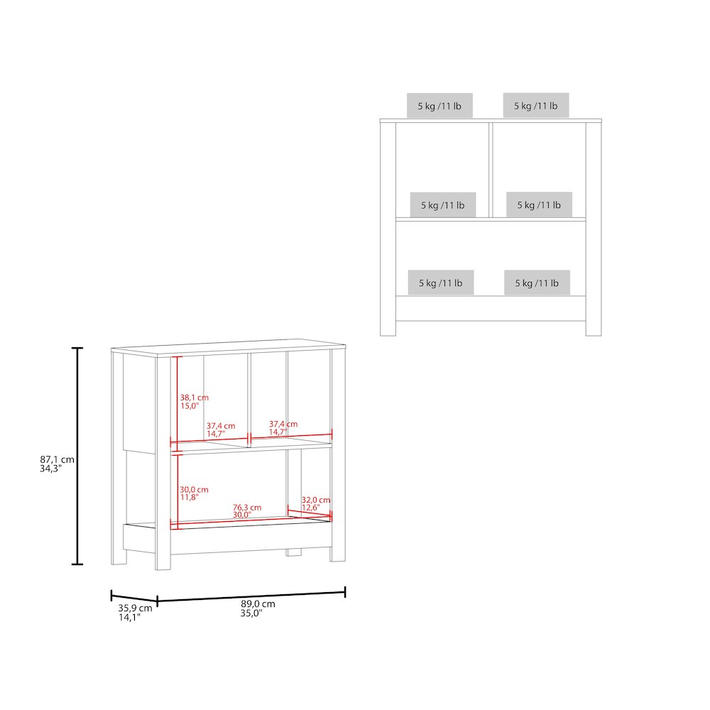 Modern Coffee Station Cabinet with Storage and Functional Kitchen Organizer. Picture 3