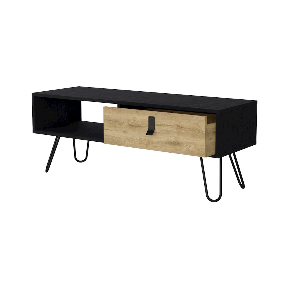 Kimball Coffee Table with Drawer and Hairpin Legs. Picture 2