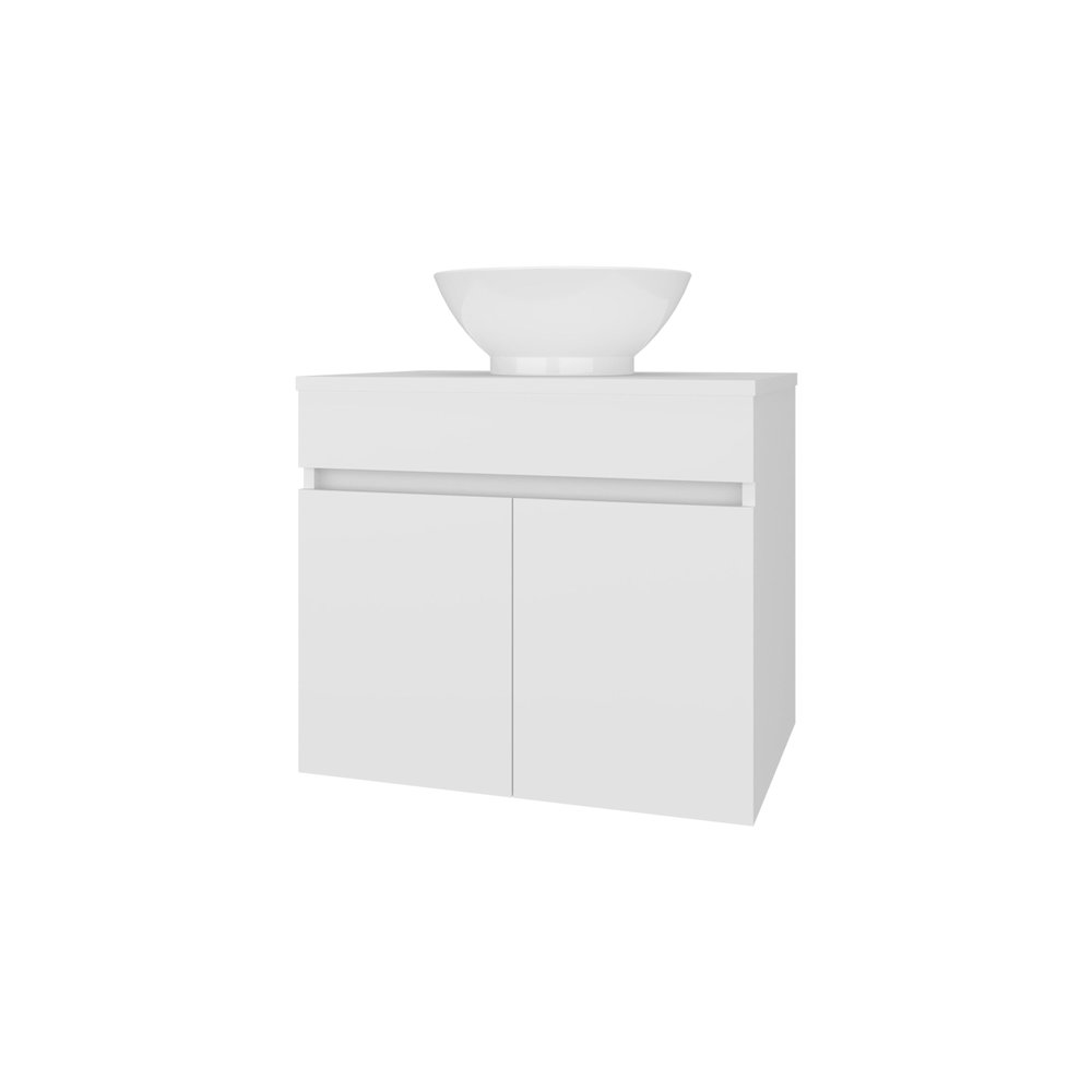Sheridan Bathroom Vanity  with 2 Doors, White. Picture 1