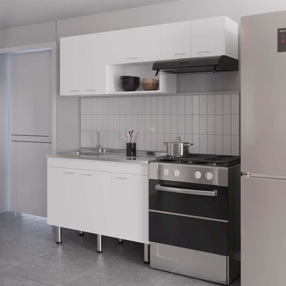 Modular Kitchen Set - Complete Solution for Modern Kitchens with Storage, Kronos. Picture 6