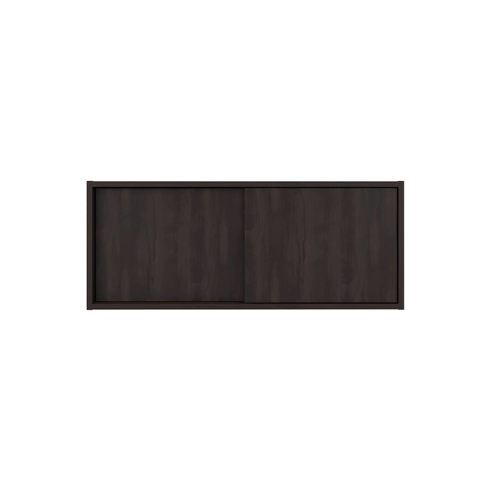 Bahia Wall Storage Cabinet, Stained Walnut. Picture 1