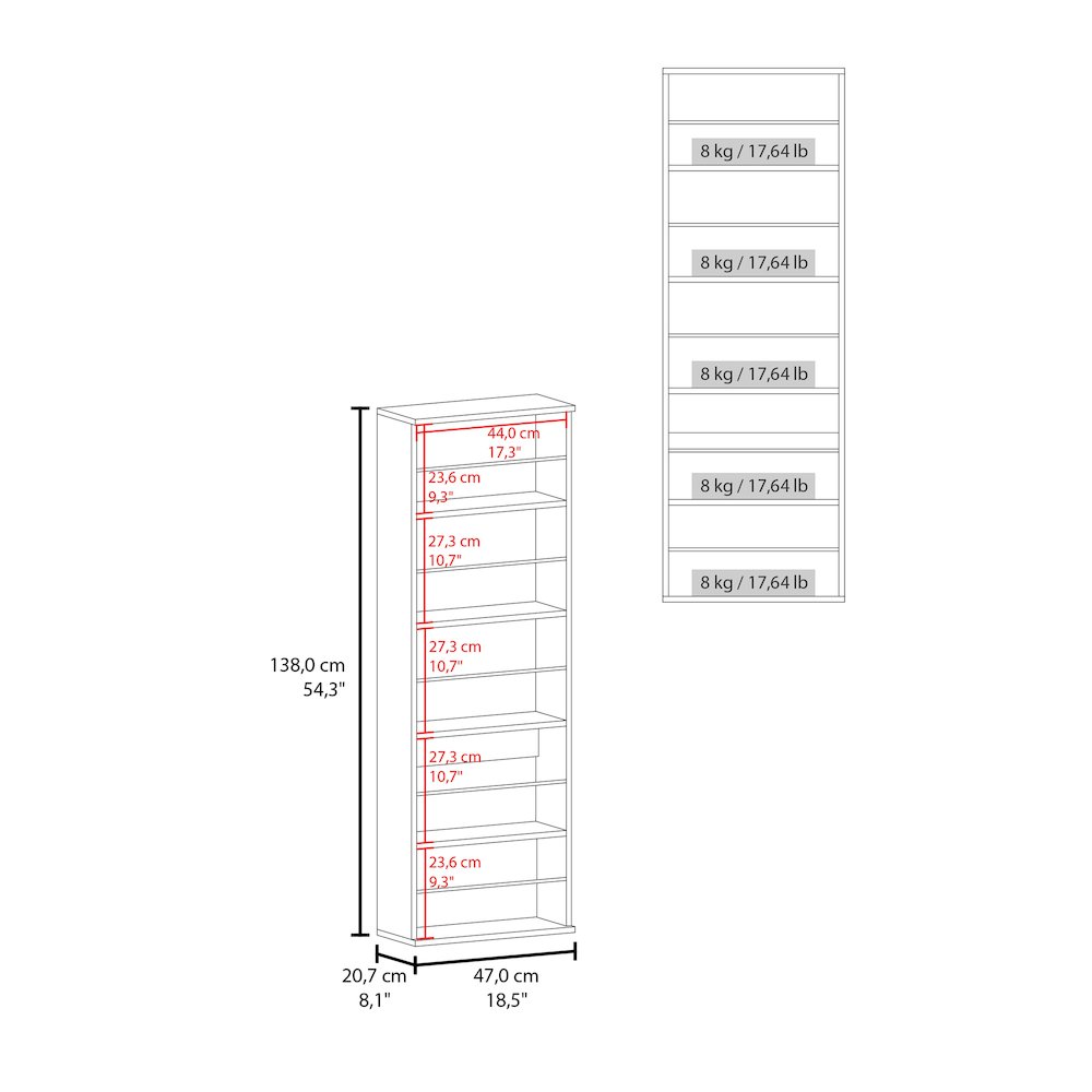 Queen Creek Shoe Rack with Mirror and One Door, Natural Oak. Picture 2