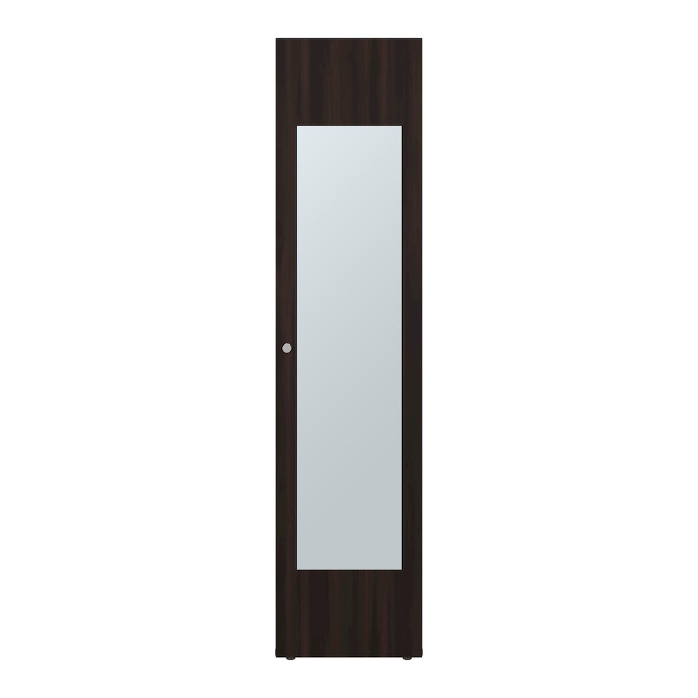 Saily Storage Cabinet with 4 Shelves and Mirror on Door, Modern Design. Picture 1