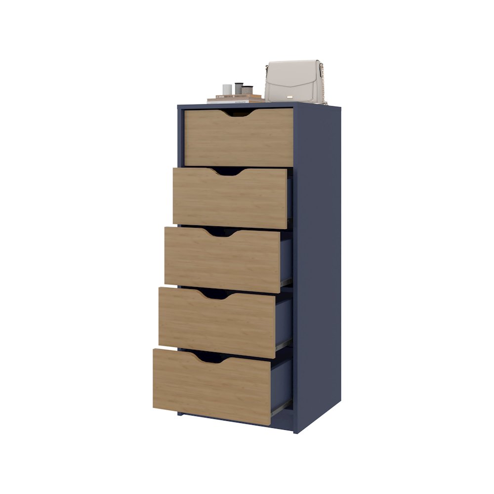 Olijato 5-Drawer Dresser for Nurseries and Bedrooms –Modern Space-Saving Storage. Picture 5