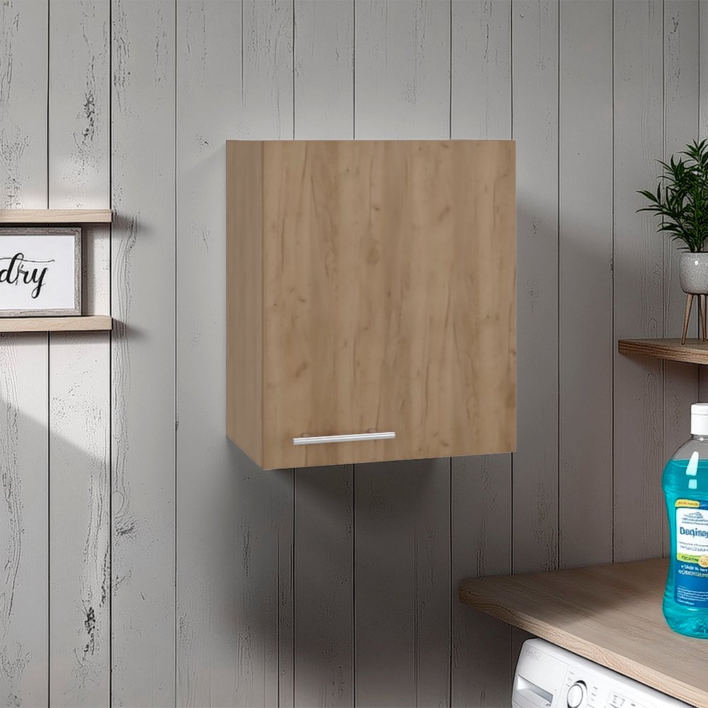 So- Hi Wall Cabinet in melamine with one door. Picture 2