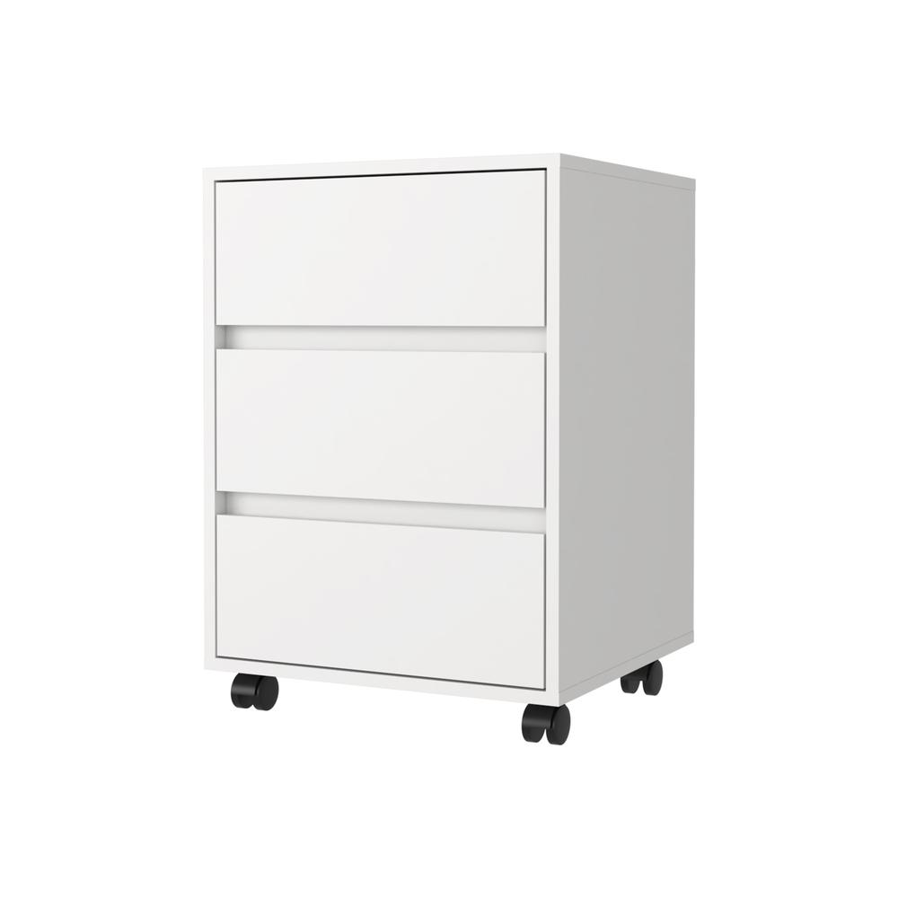 Vienna 3 Drawer Filing Cabinet. Picture 1