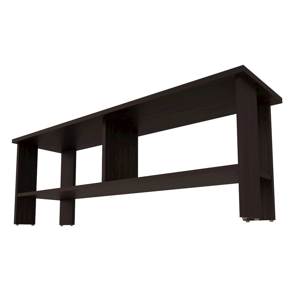 Cope TV Stand with Open Storage, TV Capacity 65", Stained Walnut. Picture 5