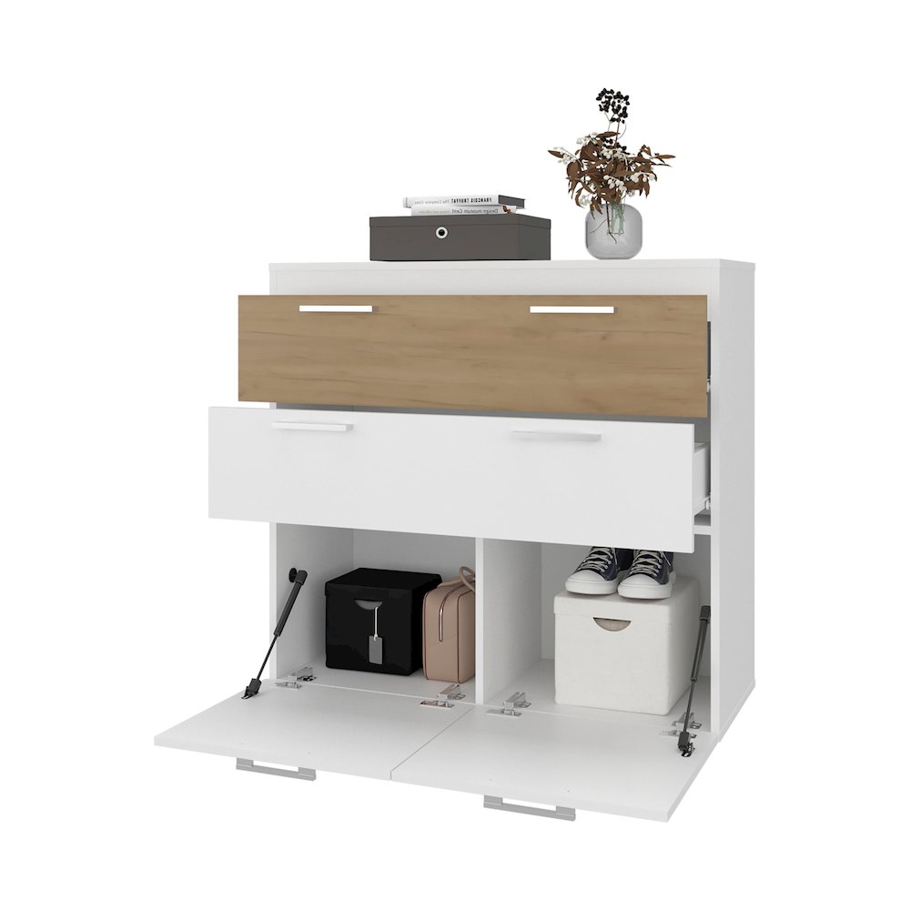 Vangoh Modern Storage Cabinet with Drawers and Concealed Storage. Picture 5