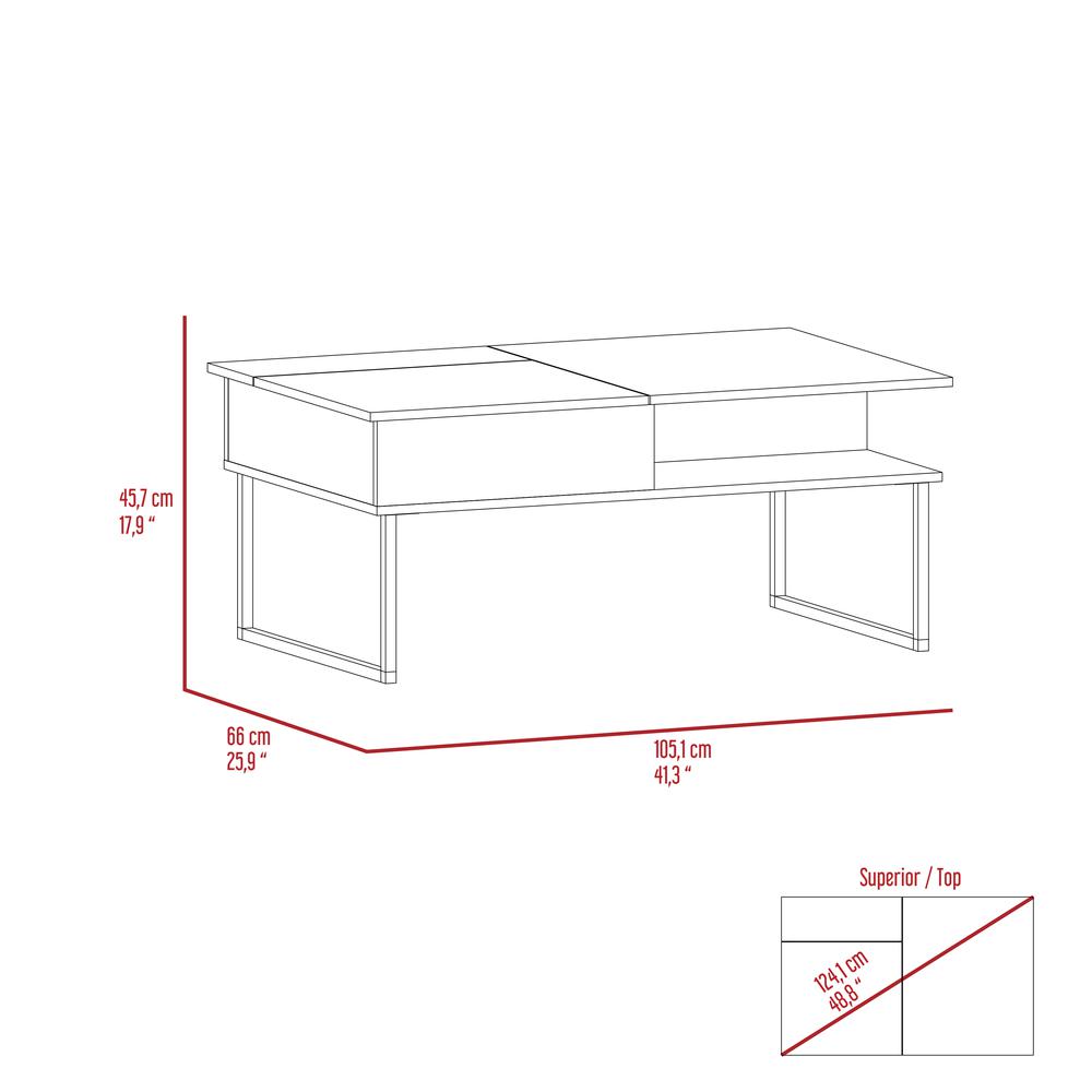 Dayton Lift Top Coffee Table. Picture 6