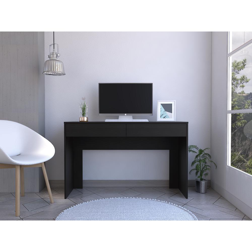 Tampa Computer Desk Two Drawers. Picture 4