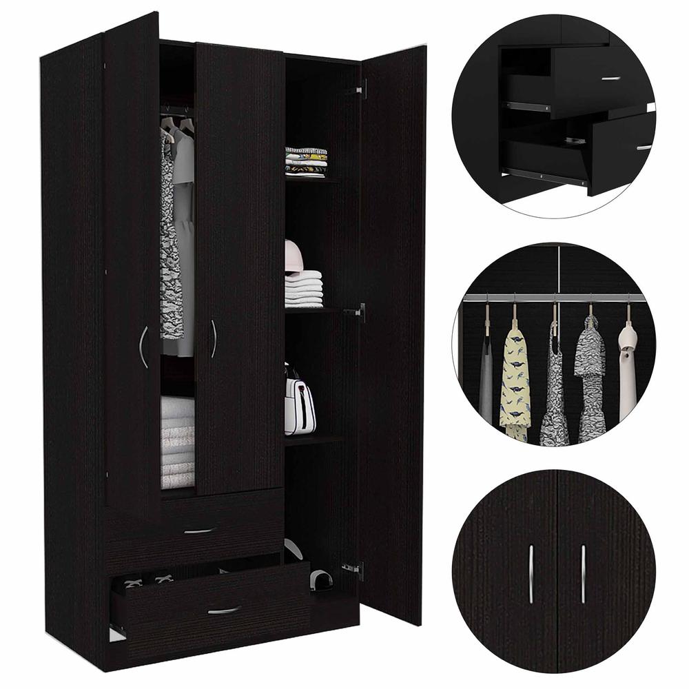 Eureka 3 Door Armoire. Picture 2