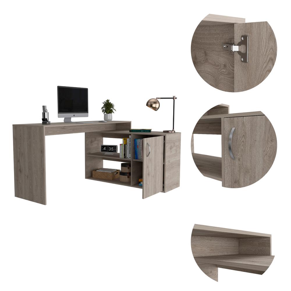 Dallas L-Shaped Home Office Desk. Picture 2