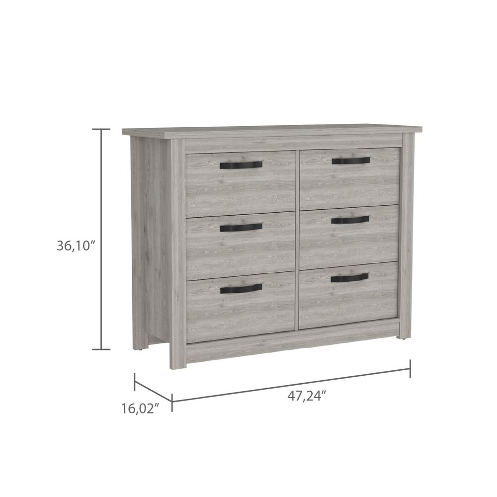 Westport Six Drawer Double Dresser. Picture 3