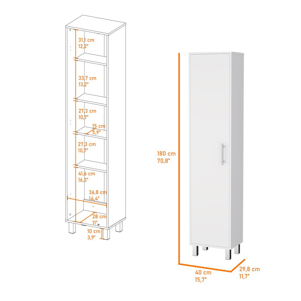 Lawen Tall Storage Cabinet. Picture 2