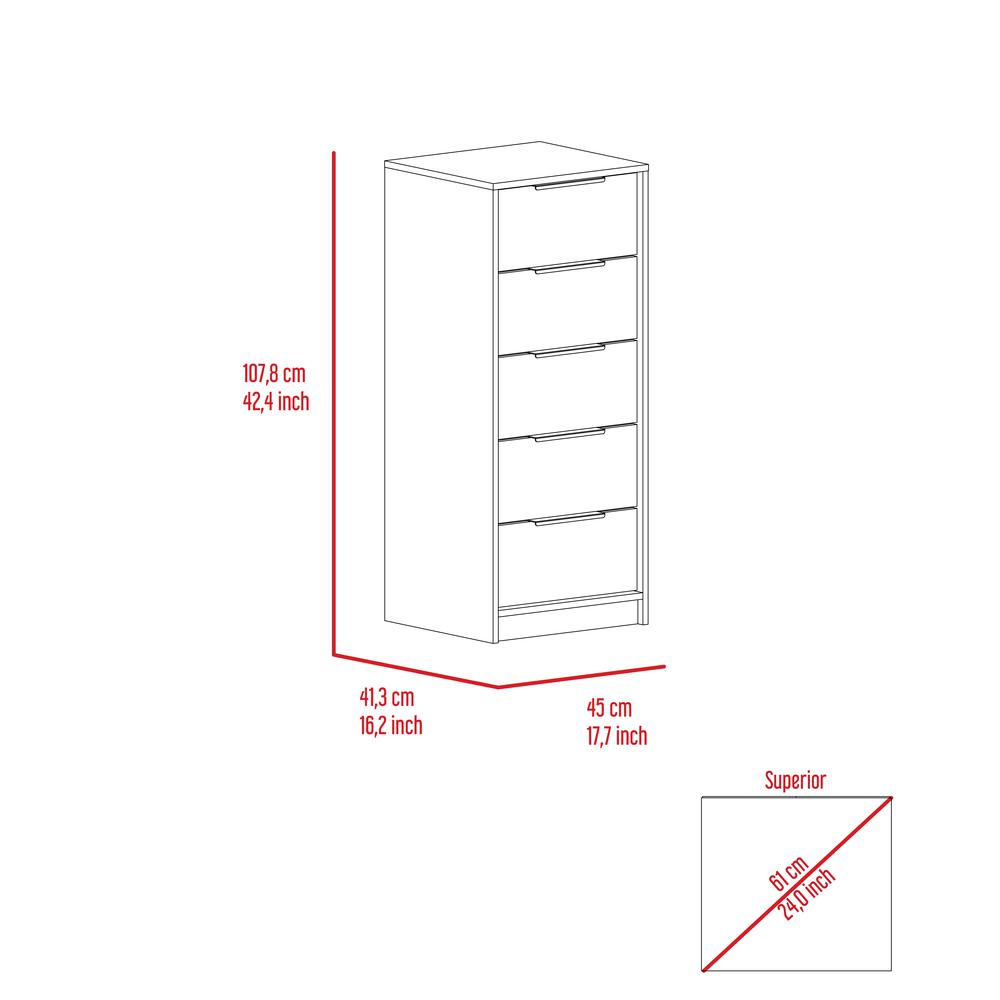 Luxor 5 Drawer Dresser. Picture 5