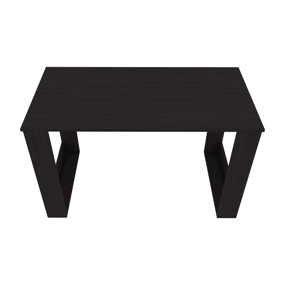 Aurora Writing Computer Desk with Ample Work Surface, Wengue. Picture 7