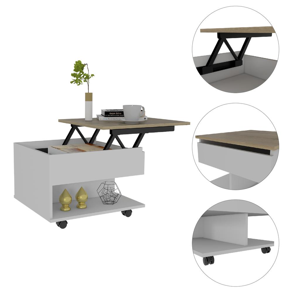 Portland  Top Coffee Liftable Table. Picture 2