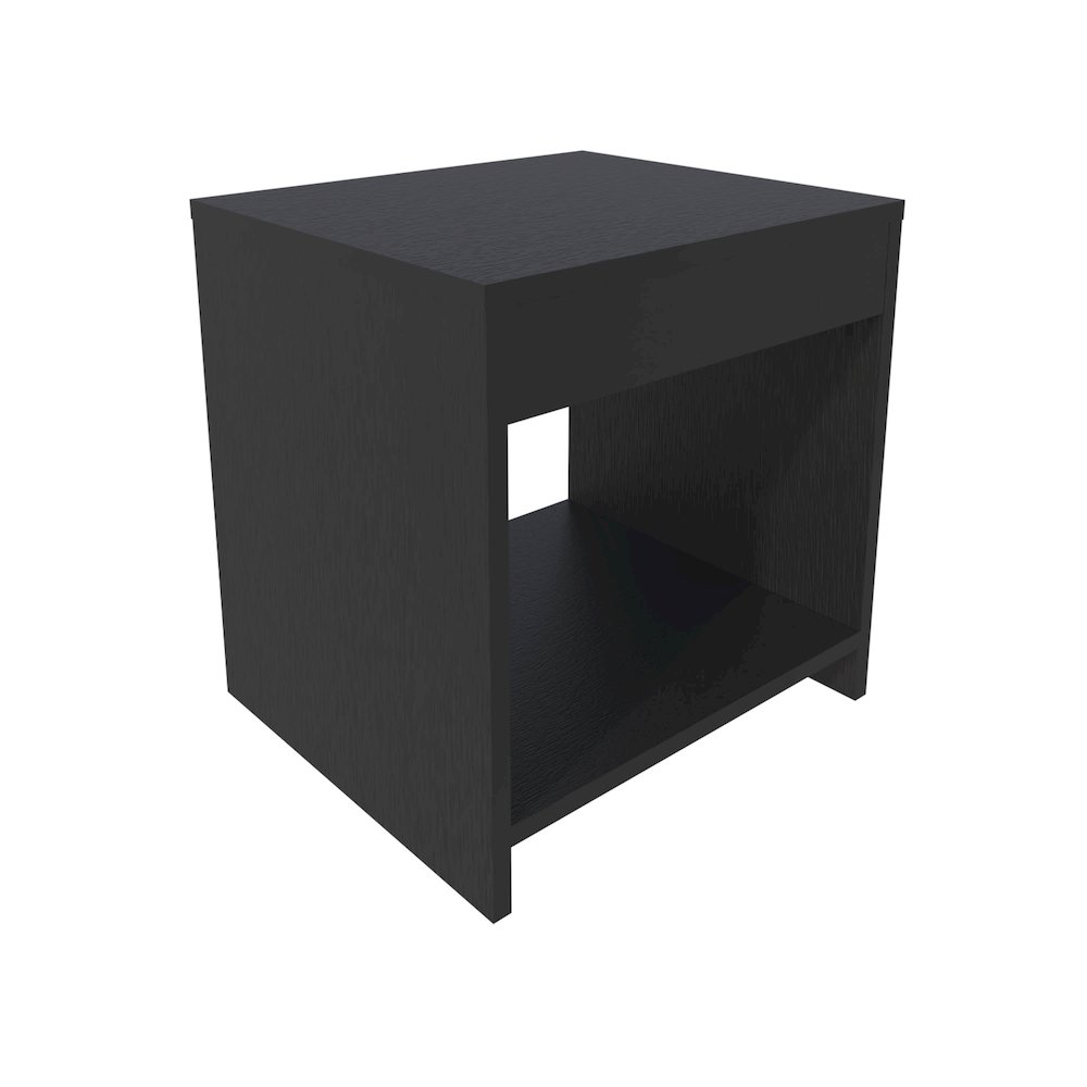 Anegam Nightstand with Open Storage, Wenge. Picture 3