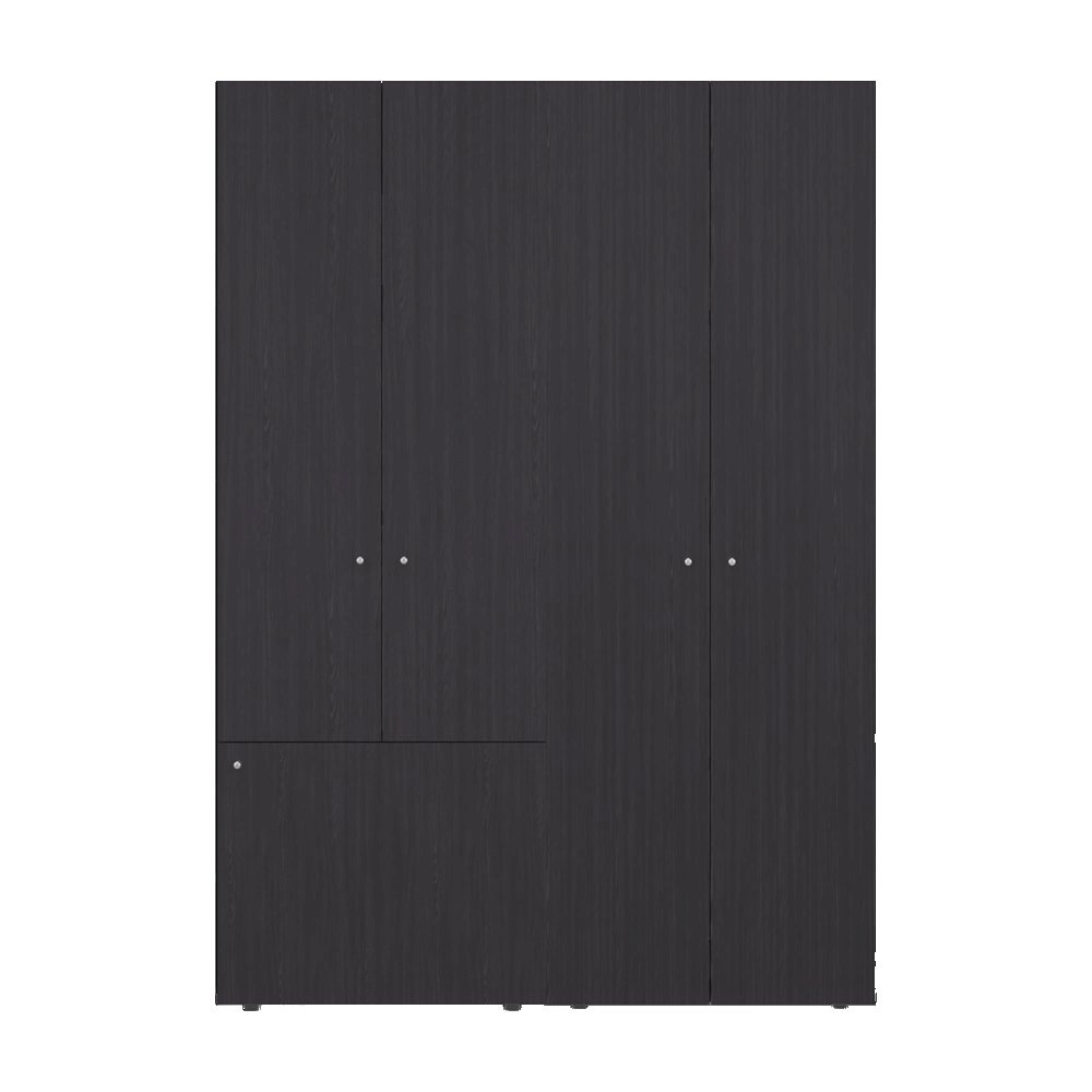 Madrid Modern Wardrobe Minimalist and Functional Design for Bedrooms Wenge. Picture 1