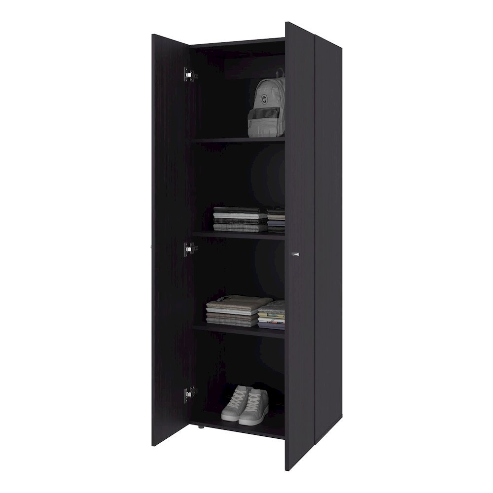 Madrid Modern Wardrobe Minimalist and Functional Design for Bedrooms Wenge. Picture 9