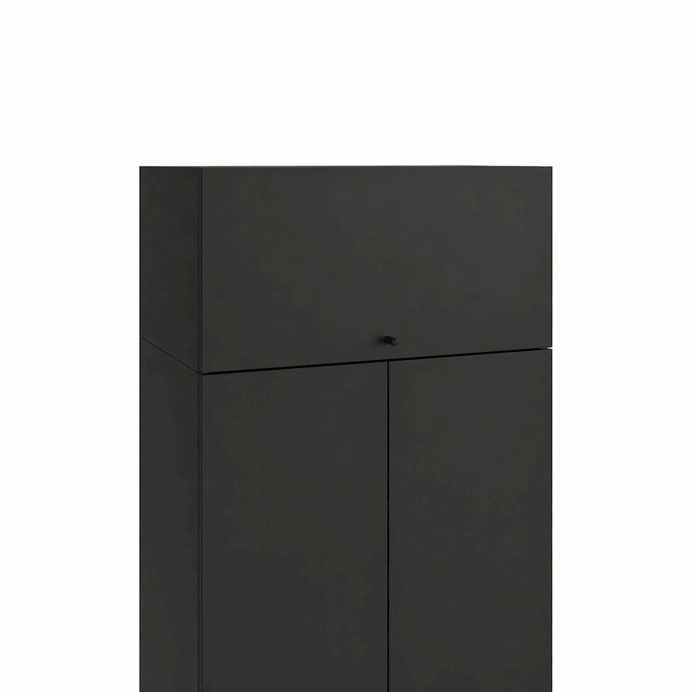 Madrid Modern Wardrobe Minimalist and Functional Design for Bedrooms Wenge. Picture 5