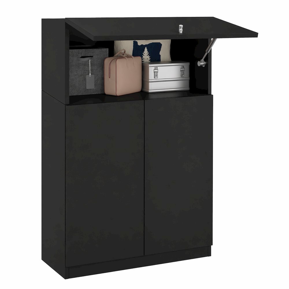 Madrid Modern Wardrobe Minimalist and Functional Design for Bedrooms Wenge. Picture 9