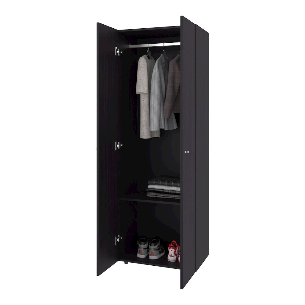 Madrid Modern Wardrobe Minimalist and Functional Design for Bedrooms Wenge. Picture 6