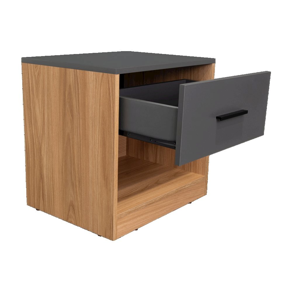 Lund Set of 2 Dressers, High Capacity Bedroom Storage Furniture,Wenge. Picture 7