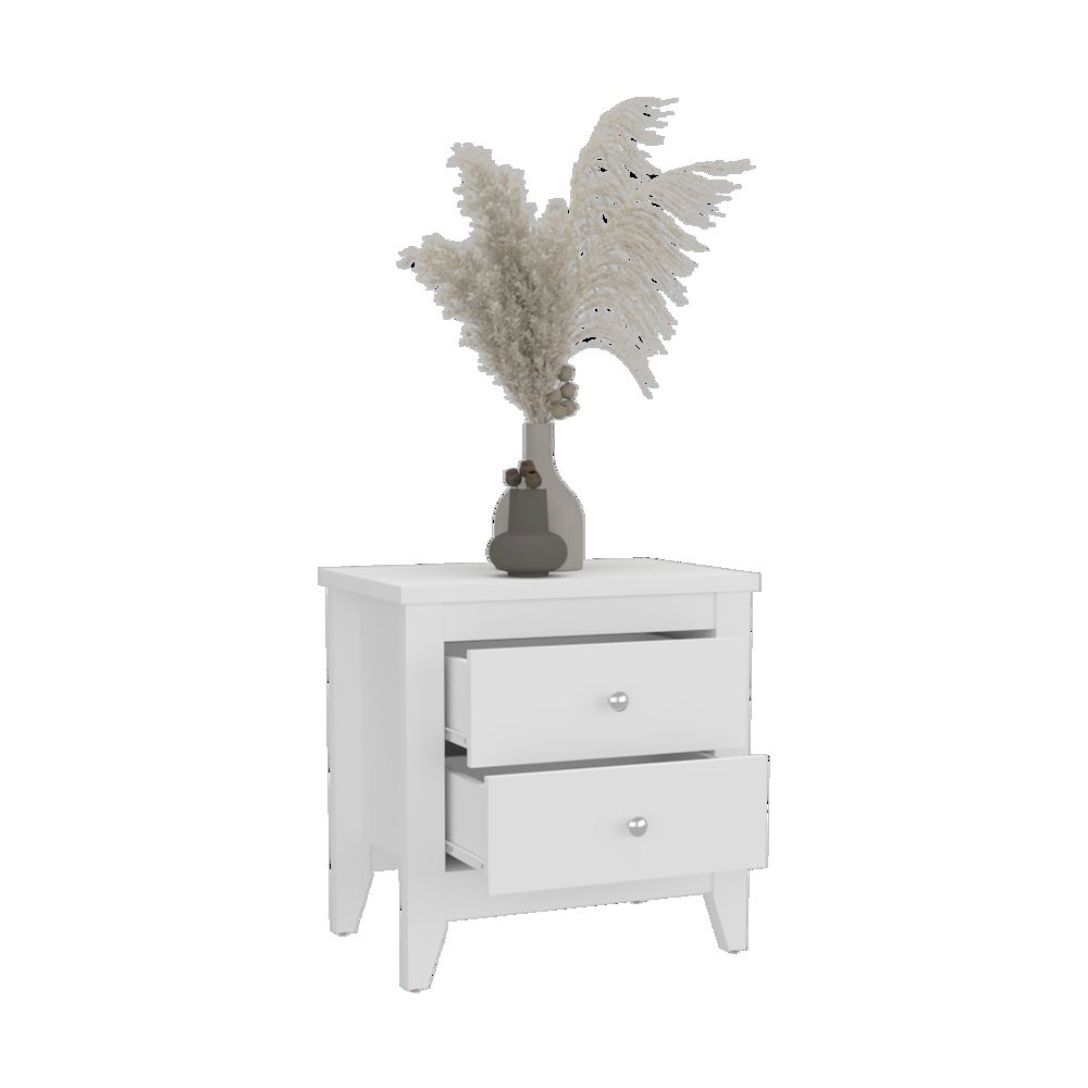 Arcadia Set of 2 Natural Oak Dressers – Modern Bedroom Storage Furniture. Picture 5