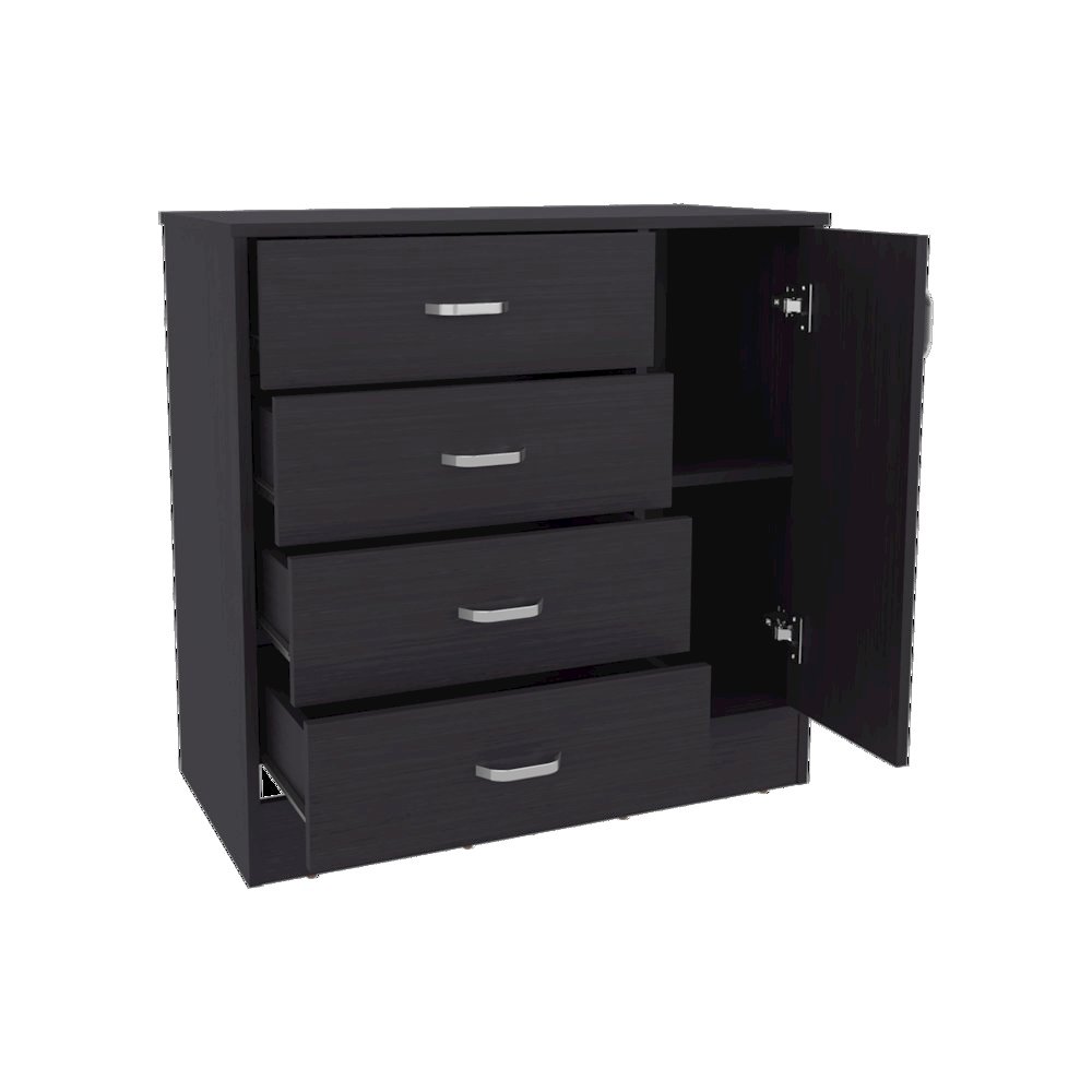 Boras Set of 2 Small Dressers, Minimalist Modern Style High Capacity Natural Oak. Picture 5