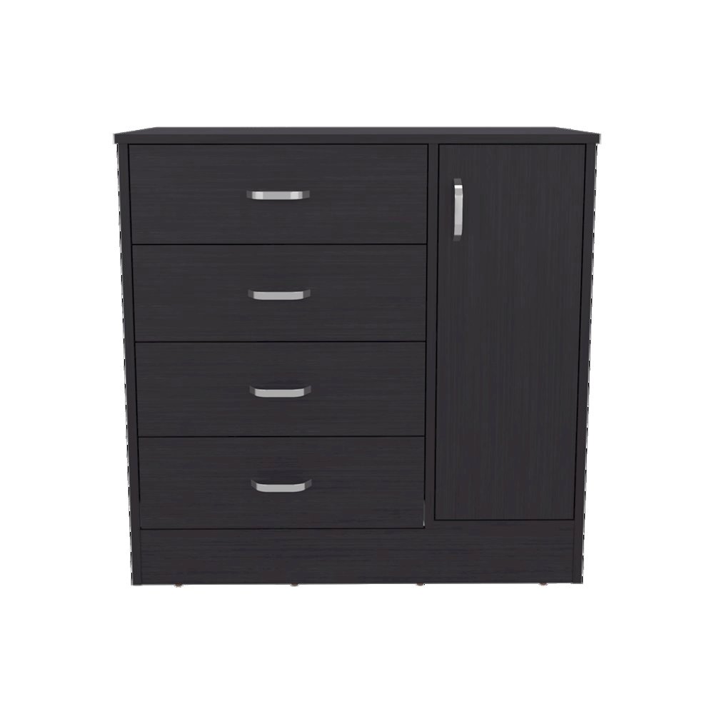 Boras Set of 2 Small Dressers, Minimalist Modern Style High Capacity Natural Oak. Picture 1