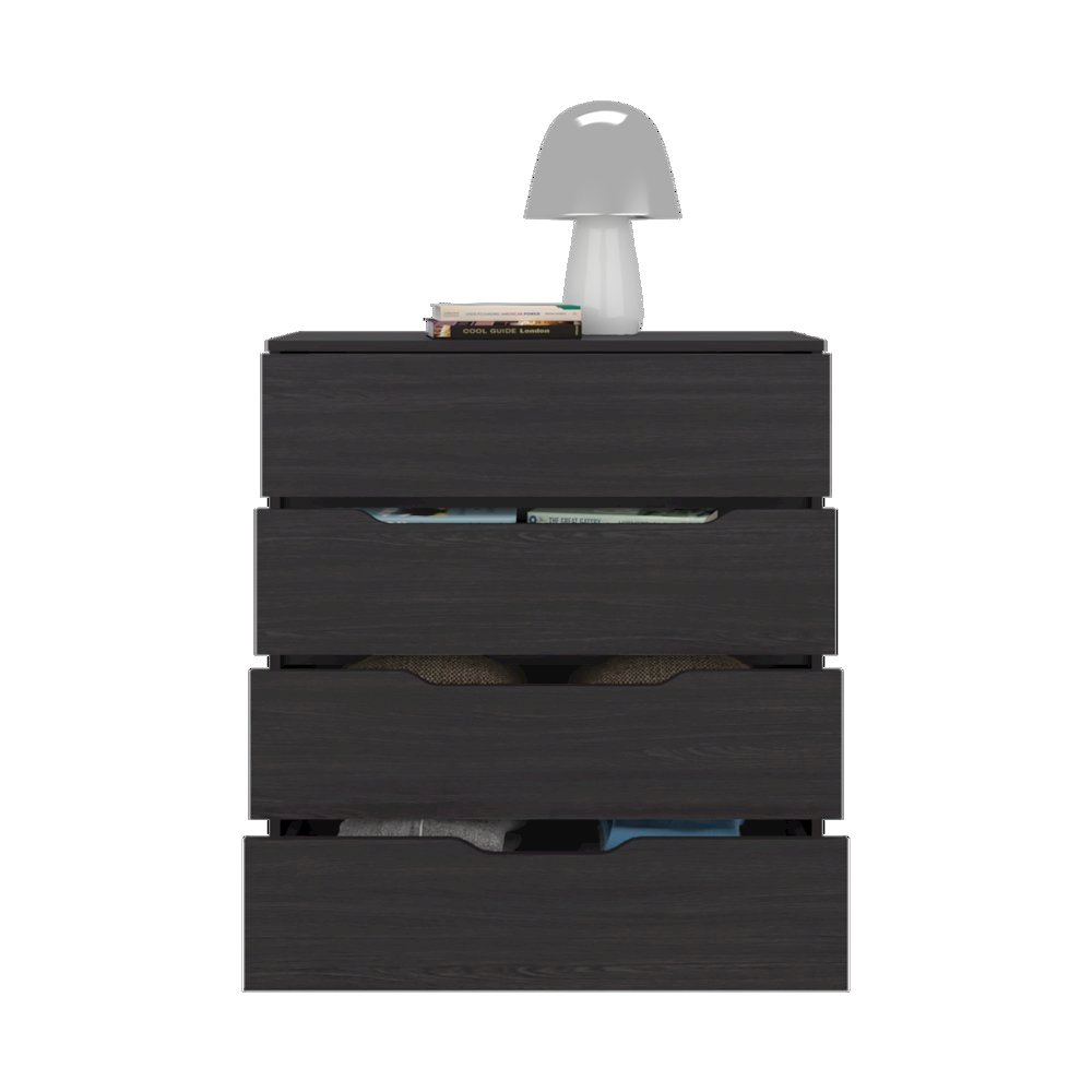 Arcadia Set of 2 Wenge and Natural Oak Dressers – Modern Bedroom Storage. Picture 3