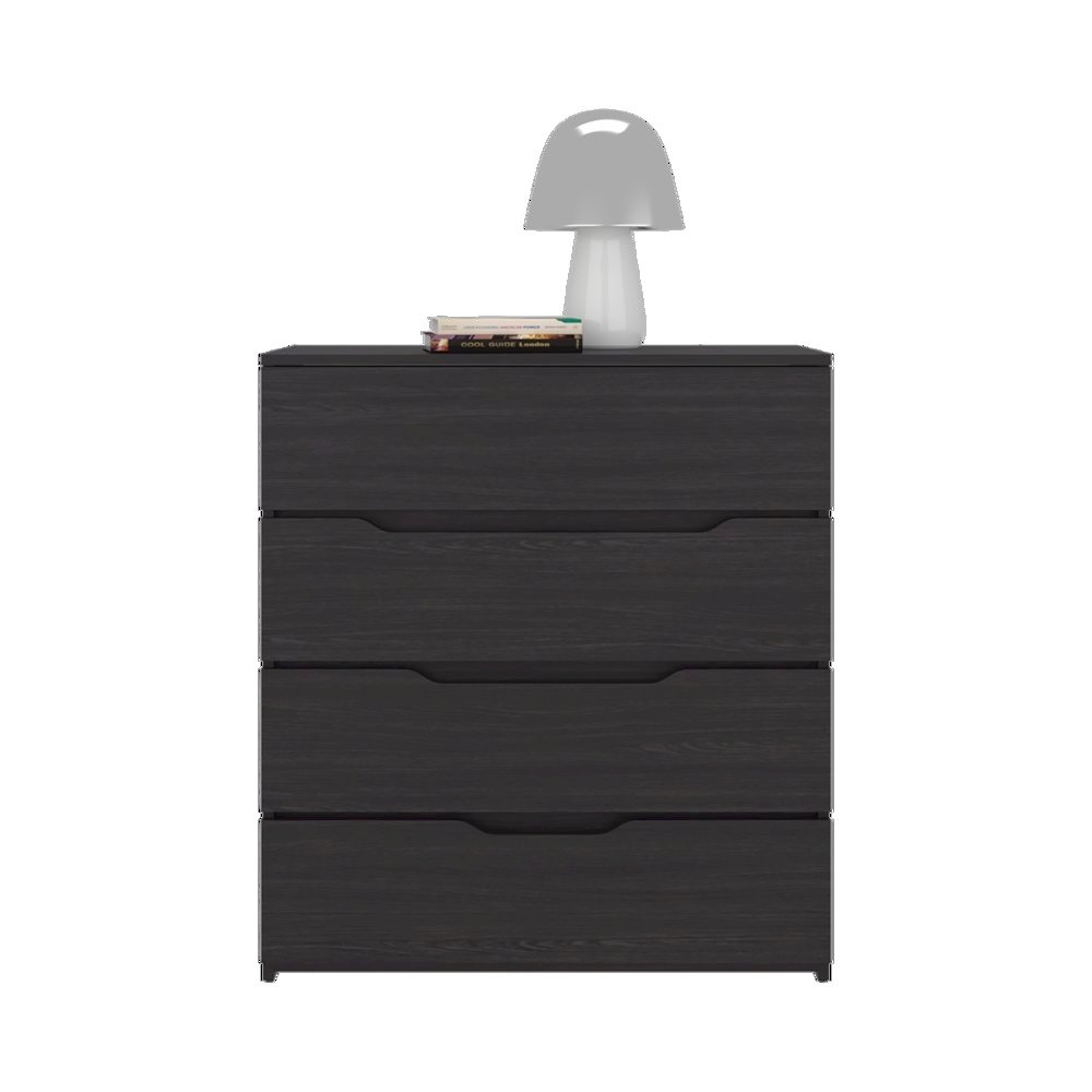 Arcadia Set of 2 Wenge and Natural Oak Dressers – Modern Bedroom Storage. Picture 7