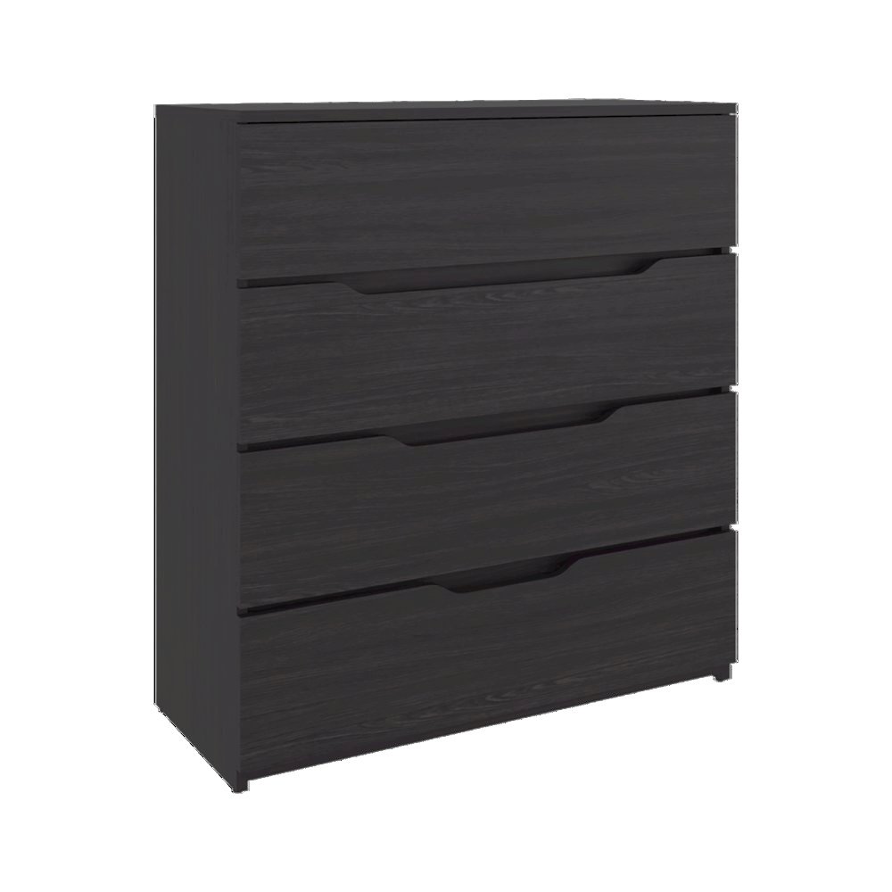 Arcadia Set of 2 Wenge and Natural Oak Dressers – Modern Bedroom Storage. Picture 10