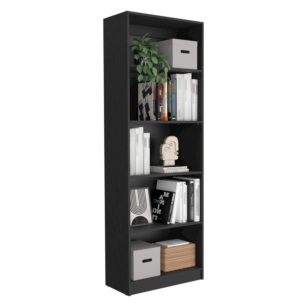 Misani 4 Piece Living Room Set with 4 Bookcases, Wenge. Picture 6