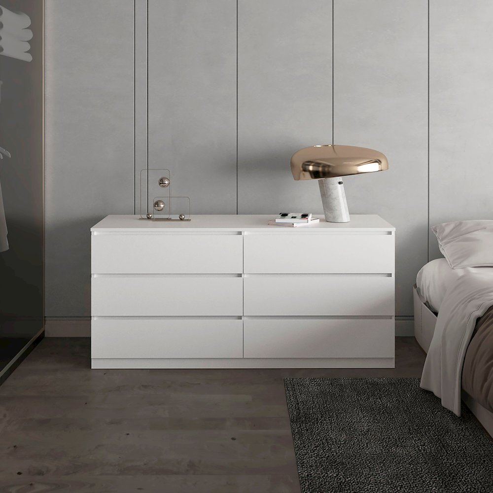 Seul 6 Drawer Double Dresser. Picture 6