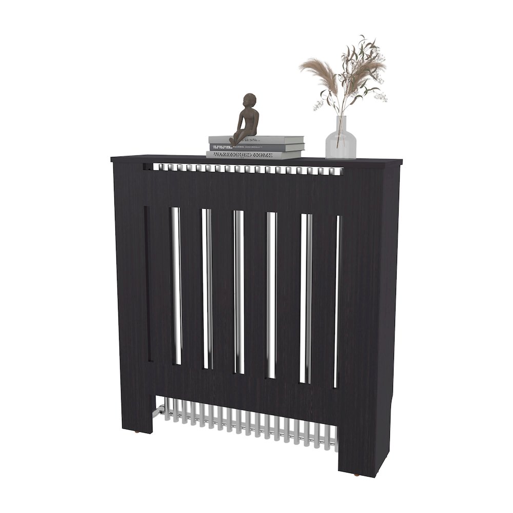 Rio Radiator Cover with Storage, Space,Saving Design, Wengue. Picture 4